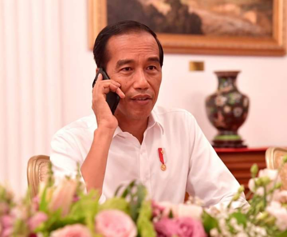 Pemilu Berjalan Lancar, Jokowi Ucapkan Terimaksih Kepada Jajaran Terkait
