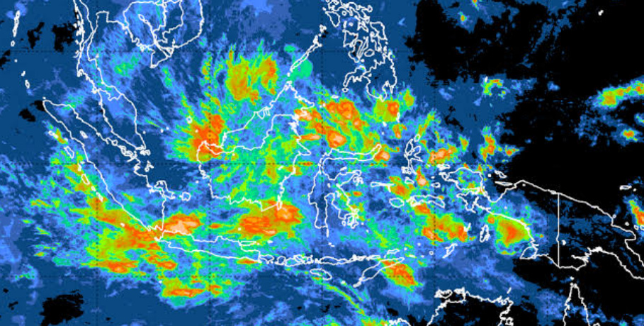 Waspada potensi hujan lebat di wilayah Indonesia Periode 30 April – 06 Mei 2019