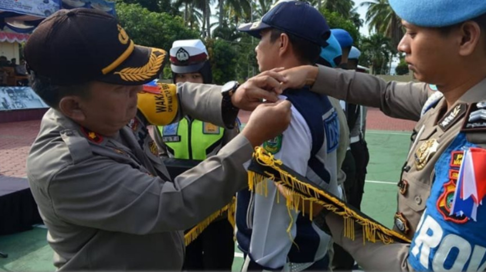 Wujudkan Rasa Aman Bagi Masyarakat , Polres Madina dan TNI Apel Operasi Ketupat 2019