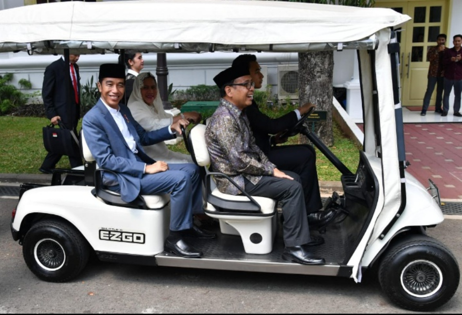 Berlebaran dengan AHY dan EBY, Presiden Jokowi dan Keluarga Sampaikan Doa dan Dukungan