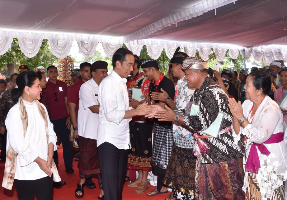 Presiden Jokowi: Bali Provinsi Pertama yang Seluruh Tanahnya Bersertifikat Tahun Ini