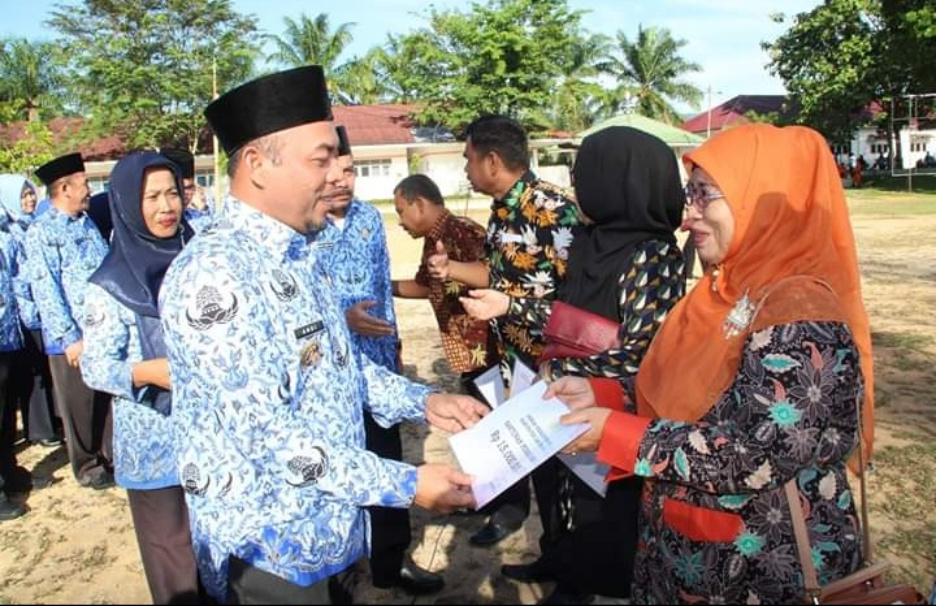 Plt. Bupati Labuhanbatu Ingatkan ASN Untuk Disiplin dan Menghimbau Masyarakat Agar Waspada Terhadap Bencana