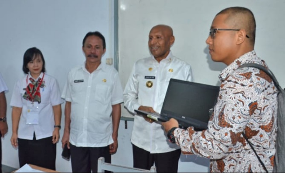 Walikota Jayapura Resmi Buka Tes CPNS Sistem CAT