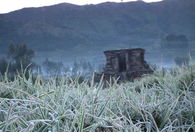 Fenomena Embun Es di Dieng, Ini Penjelasan BMKG