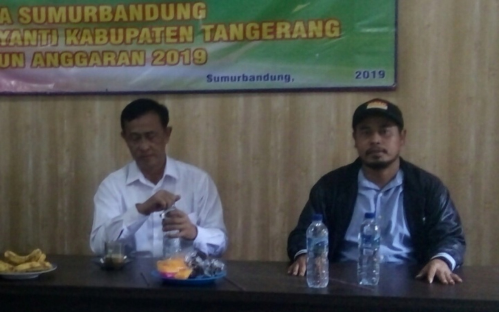 Di penghujung masa jabatannya Kepala Desa Sumur Bandung adakan Rapat Koordinasi