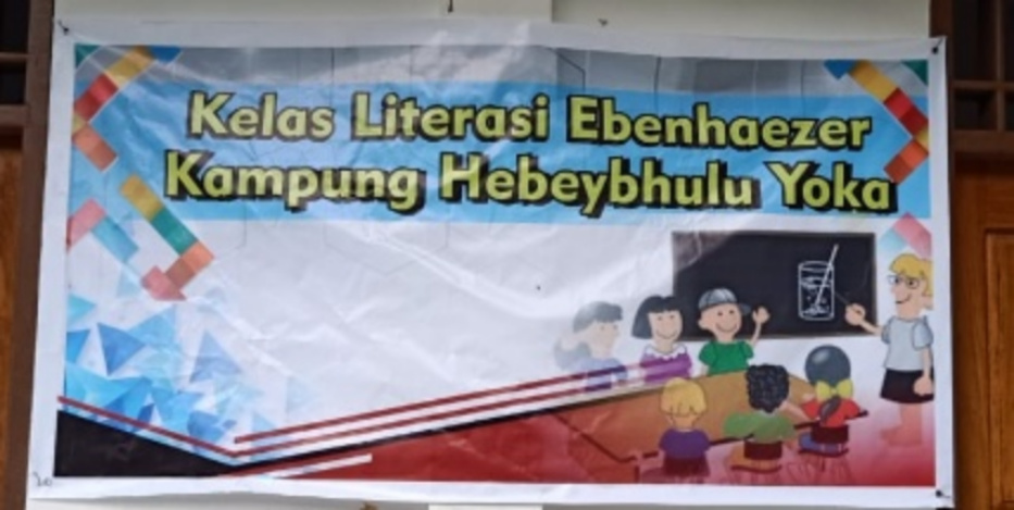 Kampung Yoka, Jadi Percontohan Kelas Literasi Pertama di Kota Jayapura