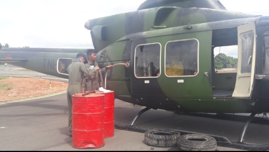 Pencarian Heli MI-17 Milik TNI AD Oksibil Tekendala Cuaca Dan Medan Geografis