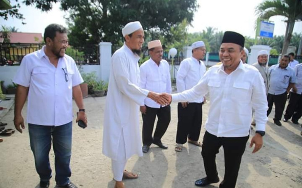 Upah Upah Haji Kecamatan Pangkatan Di Hadiri PLT.Bupati Labuhanbatu