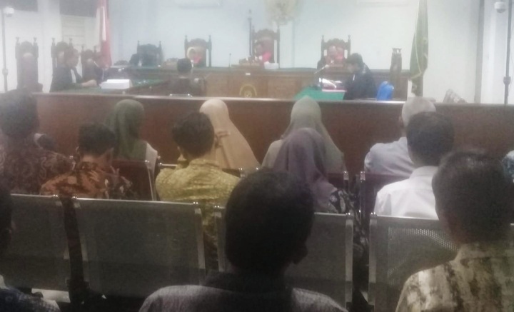 Tipikor Kelas 1A Gelar Persidangan Kasus Terdakwa PDKS