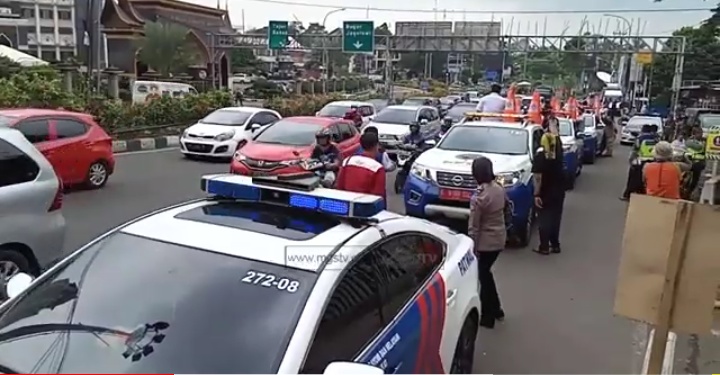 Kapolres Bogor Optimis penerapan Kanalisasi 2-1 di jalur Puncak Cisarua