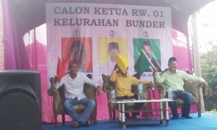 Kelurahan Bunder gelar Pemungutan Suara untuk Pemilihan Ketua RW di wilayah RW 01