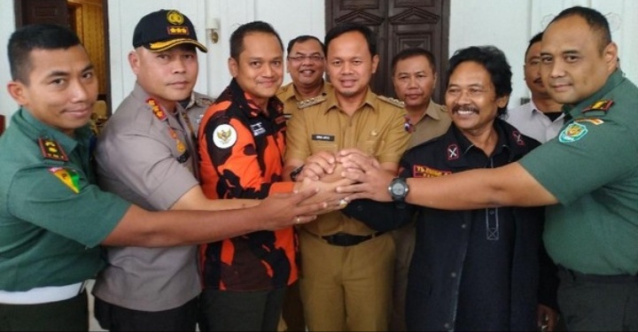 Usai Bentrok di Bogor, Ormas PP dan BPPKB Sepakat Damai