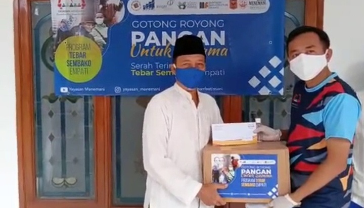 Yayasan Menemani Gelar Aksi Gotong-royong Pangan untuk Sesama