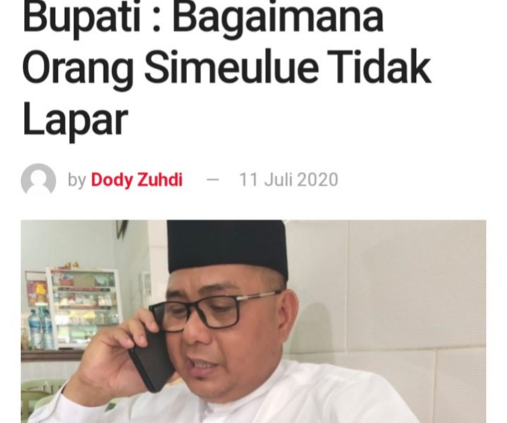 Warga Simeulue Kritik Judul Berita Majalahceo.com “Memojokan”