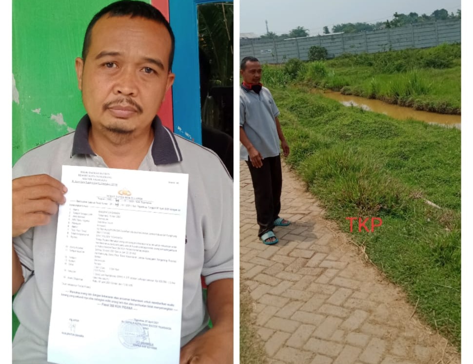 KS, Warga Kampung Manukung RT 006/004 Desa Rancabuaya Kecamatan Jambe Tangerang Nyaris Menjadi Korban Pemerkos