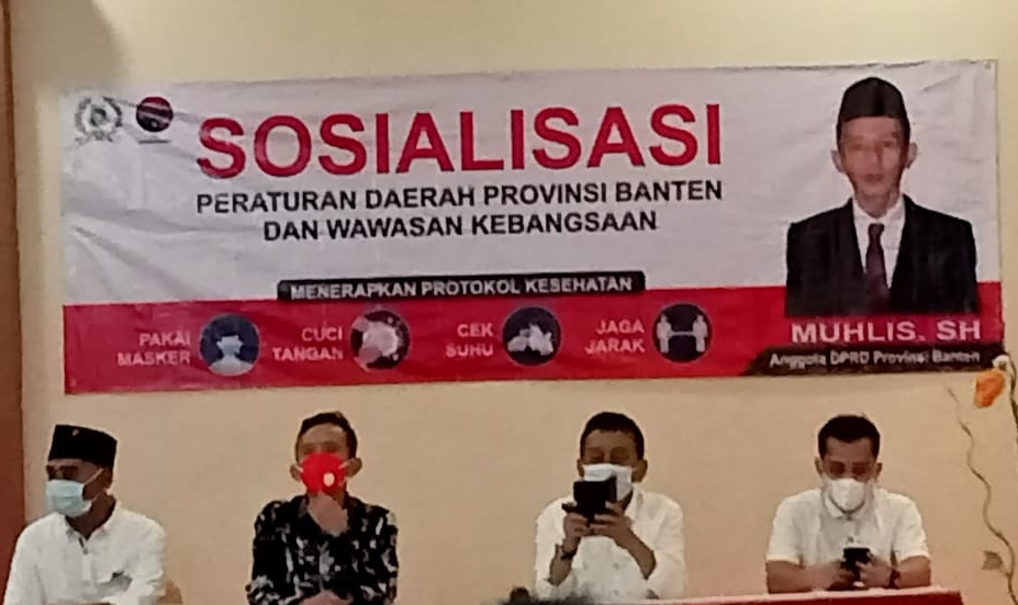 DPRD Provinsi Banten melaksanakan Sosialisasi Perda dan wawasan Kebangsaan