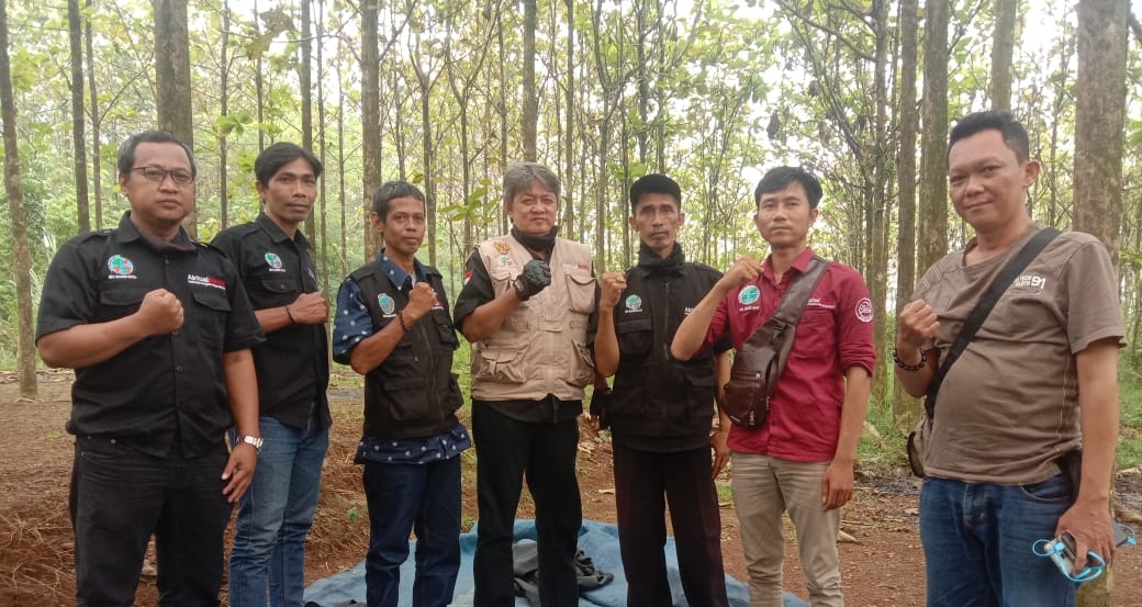 Kopdar Tim Media Aktual News di Bukit Cempala Leuweung Kolot Bogor