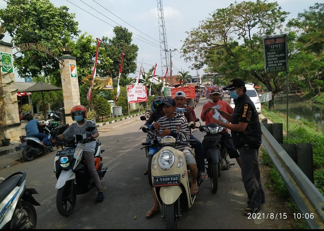 PAC ISNU, PAC ANSOR & BANSER Kecamatan Rajeg Bersama Para Pengurus dan Anggotanya terus mengampanyekan Pe