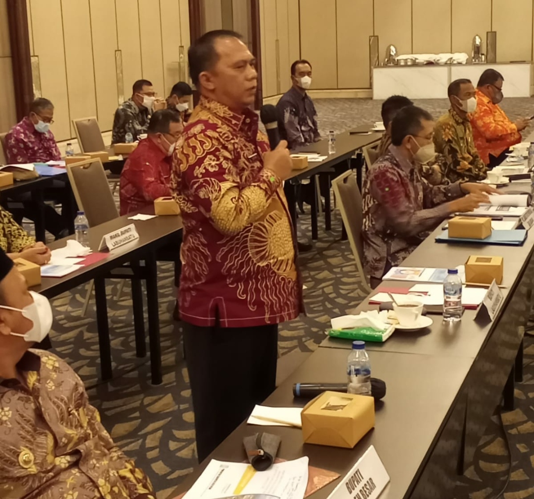 Bupati Hadiri Rapat Pembahasan RDTR di Jakarta