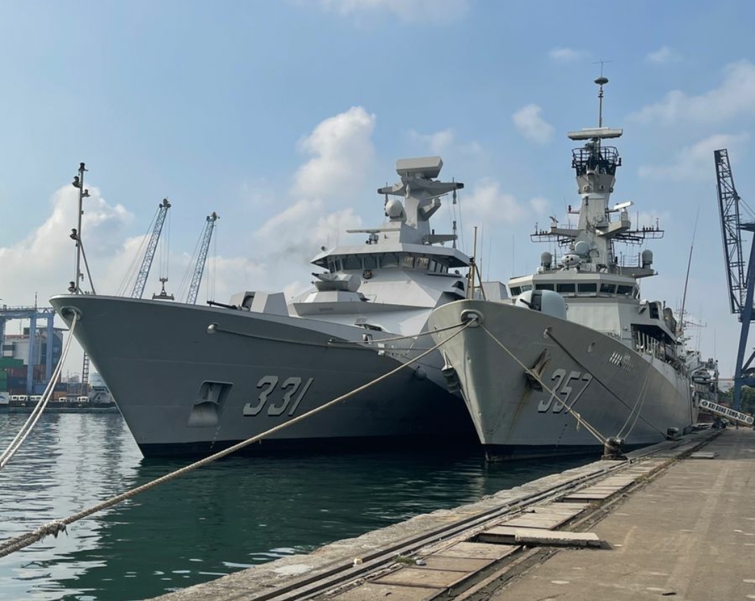 Menjadi Delegasi TNI AL Multilateral Naval Exercise Milan-2022, KRI R.E. Martadinata-331 Tiba Kembali di Tanah