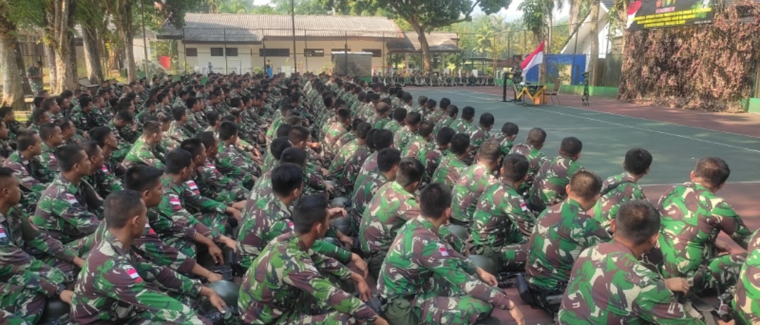 Rindam lll/Siliwangi Gelar Latihan Pra Tugas Prajurit Yon Armed 5/105/Tarik