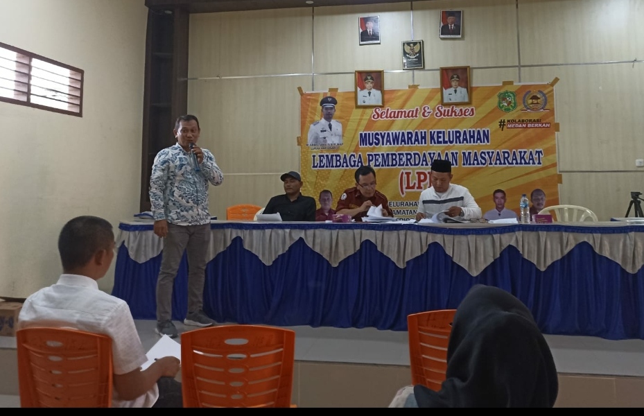 LPM Kelurahan Harjosari II Adakan Muskel Tentukan Pengurus Baru Masa Bhakti 2022-2025