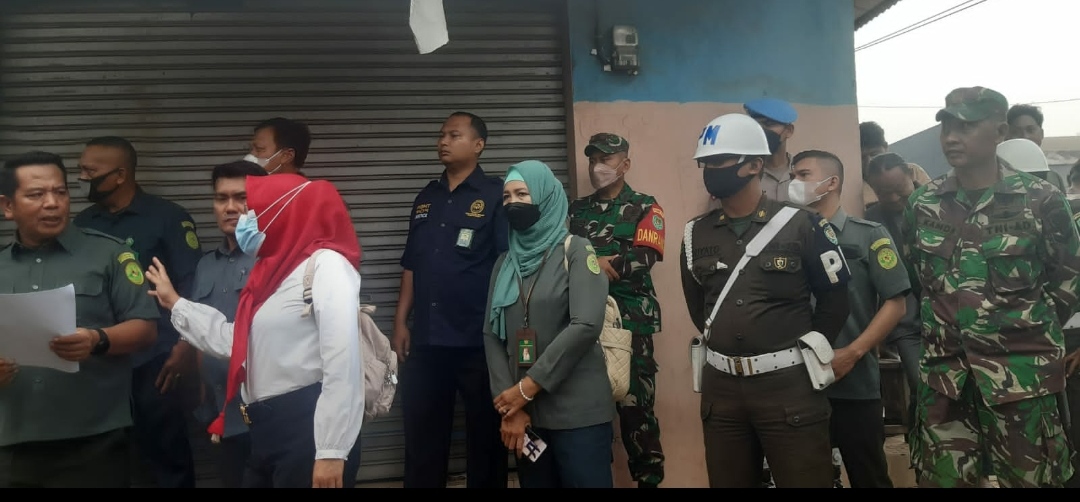 Berlangsung Kegiatan Eksekusi Pengosongan Tanah dan Bangunan Oleh Pengadilan Negeri Kelas 1A Cibinong