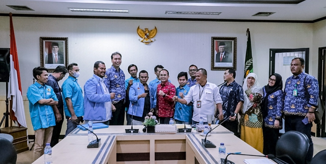 Terkait Pungli,Komisi V DPRD Provinsi Banten Gelar RDP bersama KNPI Banten dan Disnaker Provinsi Banten