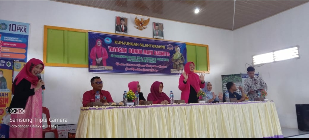 Tiga Kecamatan Daerah Pantai, Dikunjungi Yayasan Bunda Maya Hasmita