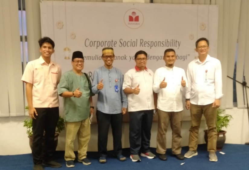 Pt. Mayora Group tbk Jayanti di Ramadan 1444 H kembali Gelar Santunan Anak Yatim