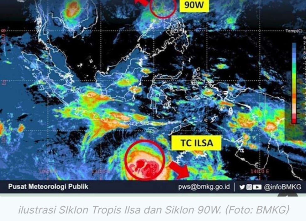 Prakiraan Cuaca Hari Ini, BMKG : Hujan Lebat Terjadi di Jawa Hingga NTT