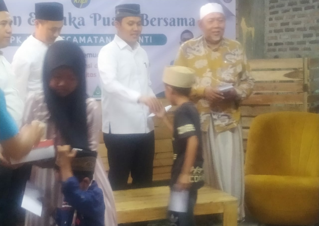 DPK KNPI Kecamatan Jayanti Gelar Acara Santunan dan Buka Bersama dipenghujung Ramadan 1444 H