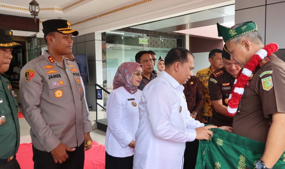 Bupati Sambut Kedatangan Kejati Sumut dalam Kunker ke Kabupaten Labuhanbatu