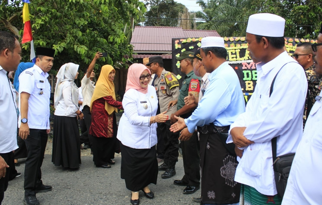 Wabup Sambut Kunjungan Tim Monitoring PAAR Provinsi Sumatera Utara di Desa Sei Tampang