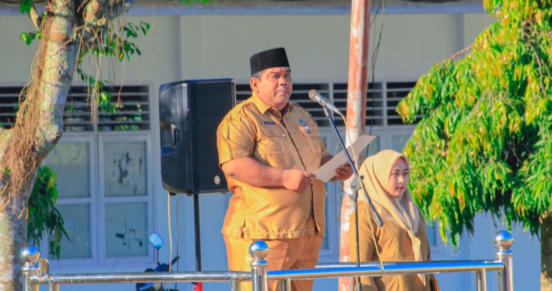 Pemkab Labuhanbatu Gelar Apel Gabungan Kelompok l dan ll