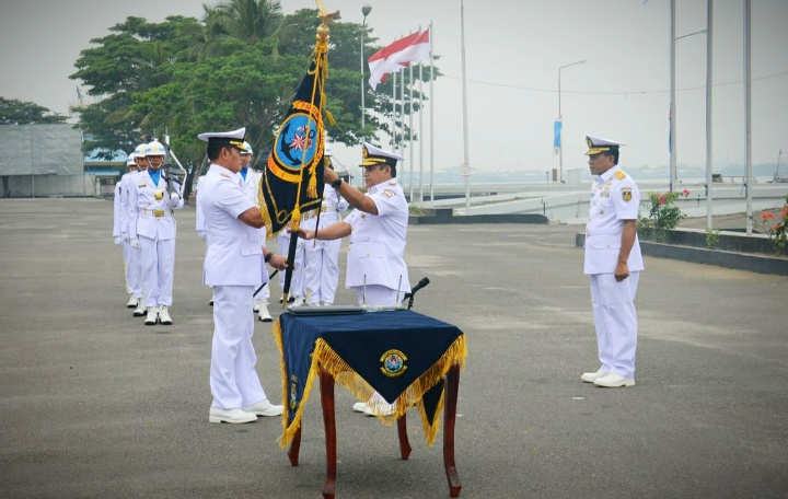 Laksamana Pertama TNI Abdul Rasyid K., S.E., M.M. Resmi Menjadi DANLANTAMAL I