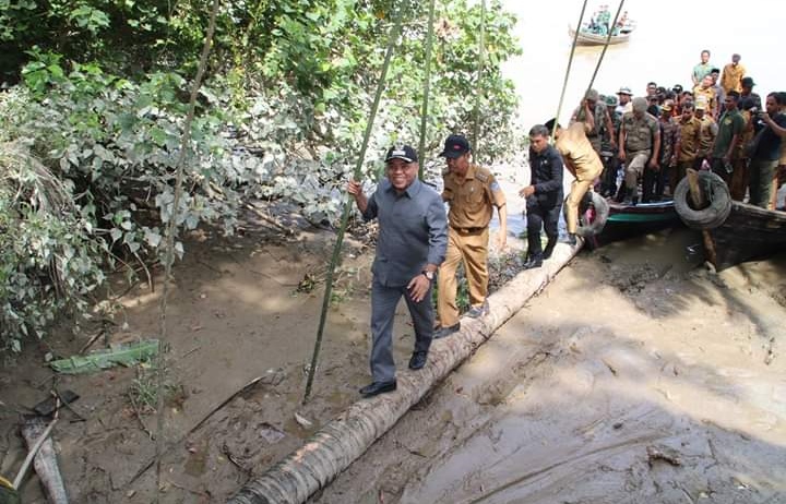 Solusikan Masalah Pertanian, Plt Bupati Labuhanbatu Kunjungi Masyarakat Selat Beting