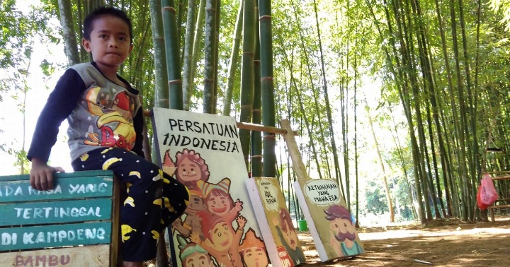 Kampoeng Bambu Toddopulia Peringati Kemerdekaan RI dengan Festival Republik Bambu