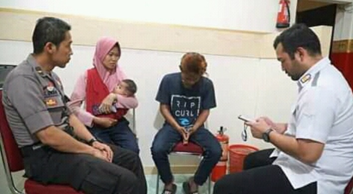 Viral Anak Tendang Ibunya Berujung Damai di Polsek Tegalsari