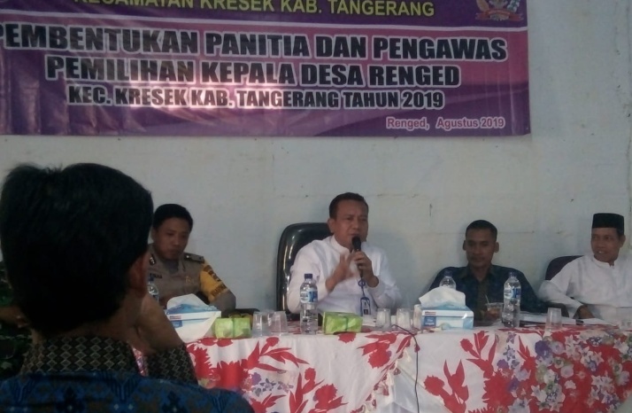 Badan Permusyawaratan Desa (BPD) Renged, Bentuk Panitia dan Pengawas Pilkades 2019