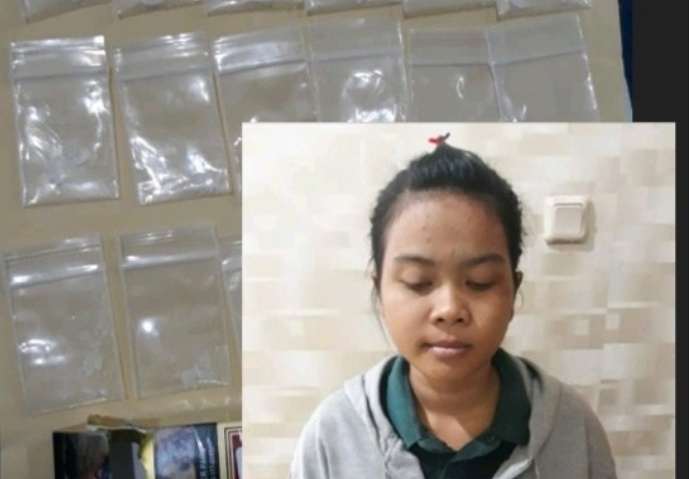 Diduga Jaringan Lapas, Gadis Cantik Ini Diamankan Polisi