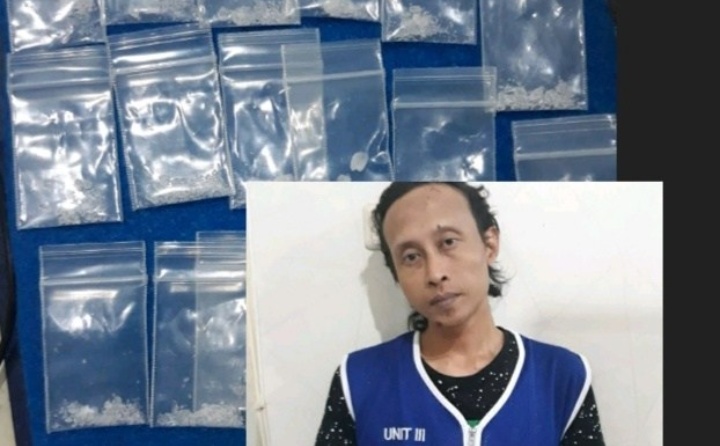 Edarkan Sabu Sopir Ini Diamankan Polisi