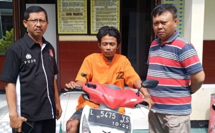 Nyaris Tewas Dihajar Warga Maling Motor Diamankan Polsek Tandes