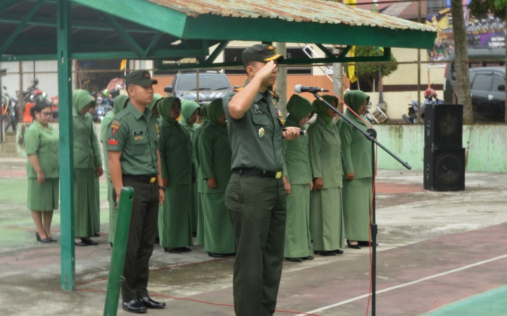 Kodim 0212/Tapsel Gelar lomba PBB dan PPM Tingkat SLTA Sederajat Se-Wilayah Kota Padangsidimpuan