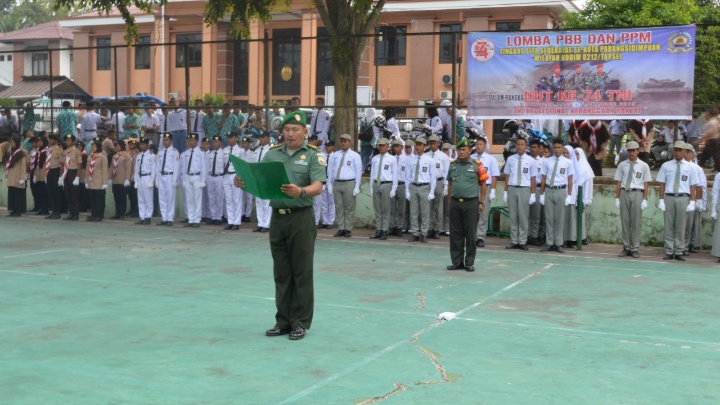 Peserta Lomba PBB dan PPM : “Kodim Tapsel Bukan Kaleng-kaleng”