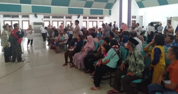 150 Peserta Kab. Tangerang, Sambut Kepulangan 36 ODGJ Paska Rawat RSMM Bersama Keluarga