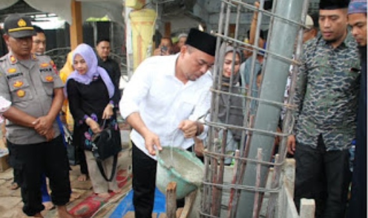 Bupati Labuhanbatu: Pembangunan Masjid Tidak Terlepas Dari Sumbangsi Masyarakat