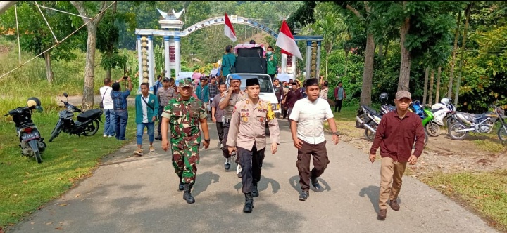 Kapolres Madina : Pengamanan Unjuk Rasa Mahasiswa di Kantor DPRD Berjalan Kondisif dan Sejuk