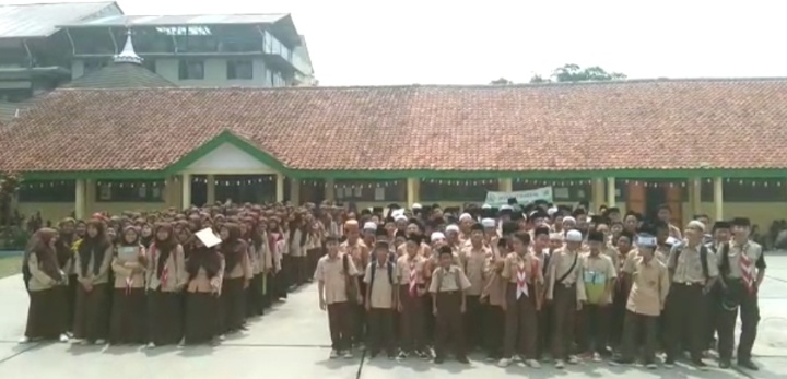 Deklarasi Bersama Pelajar Kota Bogor Himbau Seluruh Pelajar Tidak Ikut-ikutan Aksi Demo