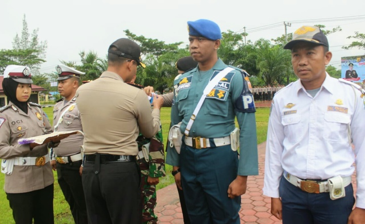 Polres Simeulue Melaksanakan Upacara Apel Gelar Pasukan Ops Zebra Rencong 2019